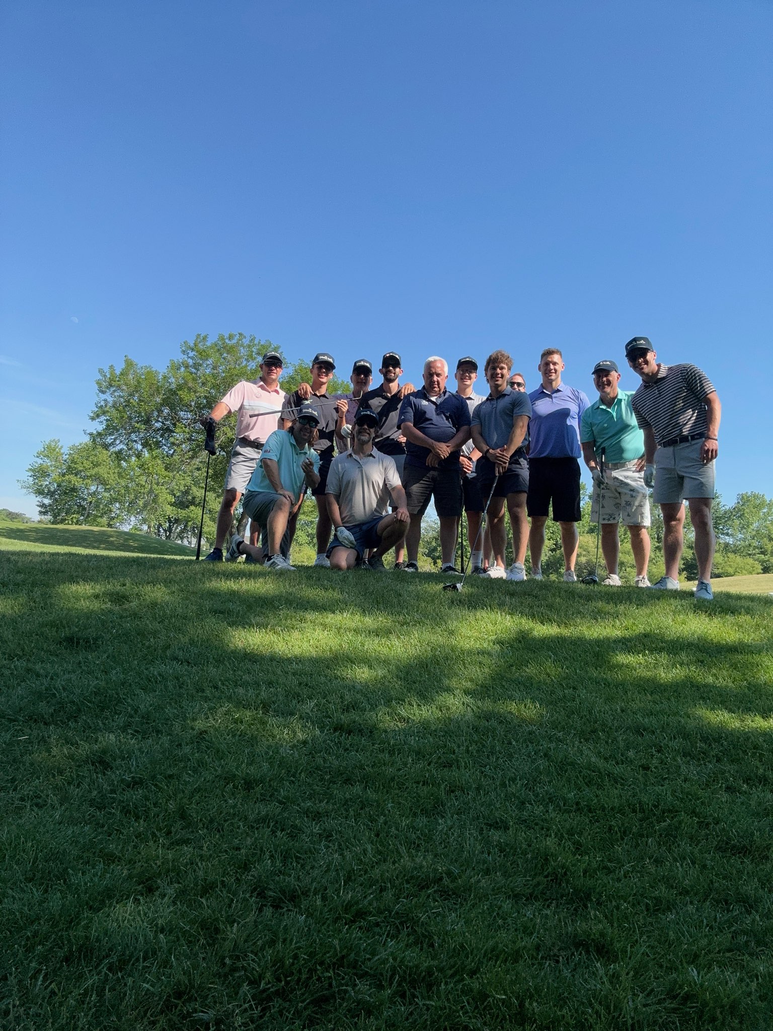 Garrett's Last Swing — the crew